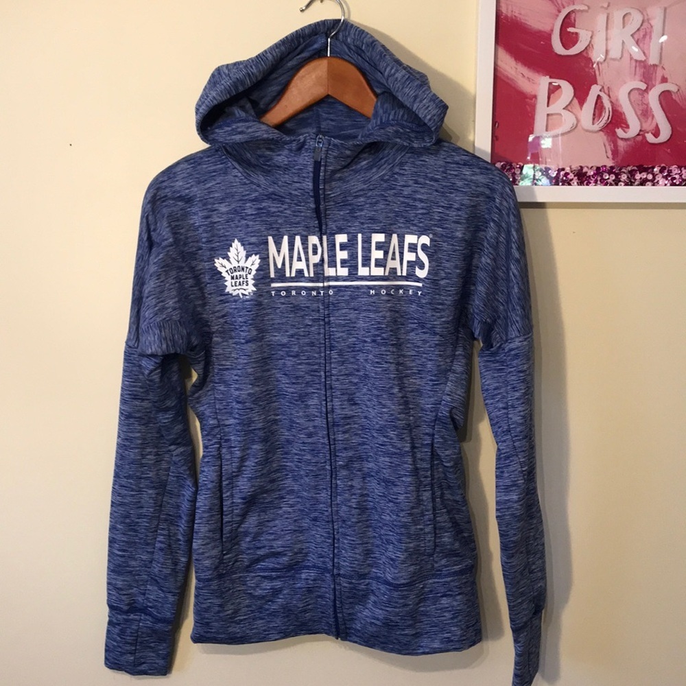 Maple Leafs | Hockey zip up Hoodie
